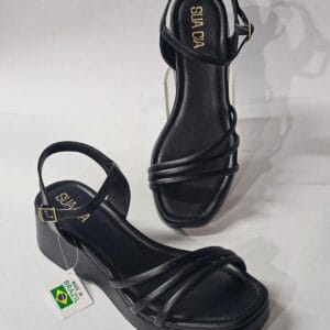 Sandalia Sua Cia Negra